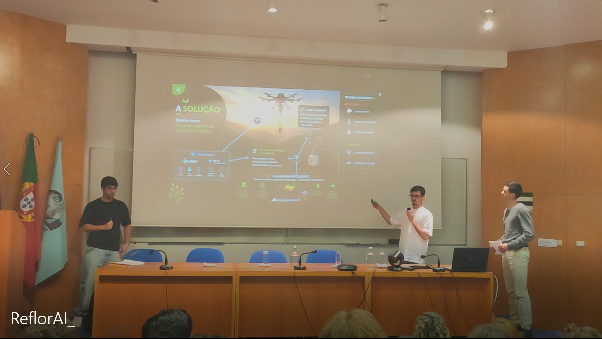 Apresentação em vídeo do projeto Ref‌lorAI na CIMRBSE