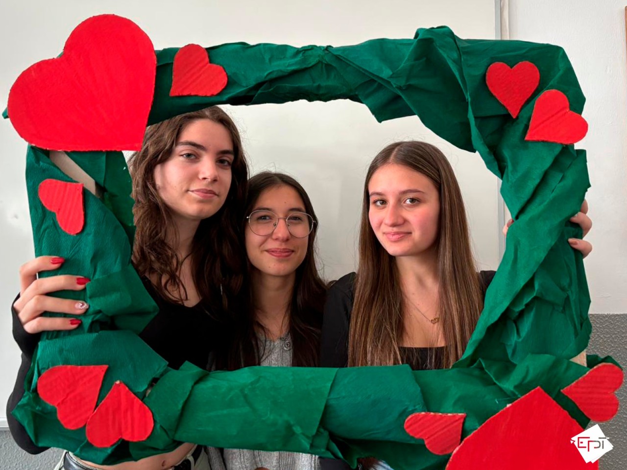 Dia de são Valentim na nossa escola!