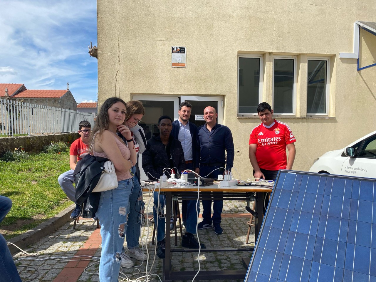 Sistema carregamento de dispositivos electrónicos